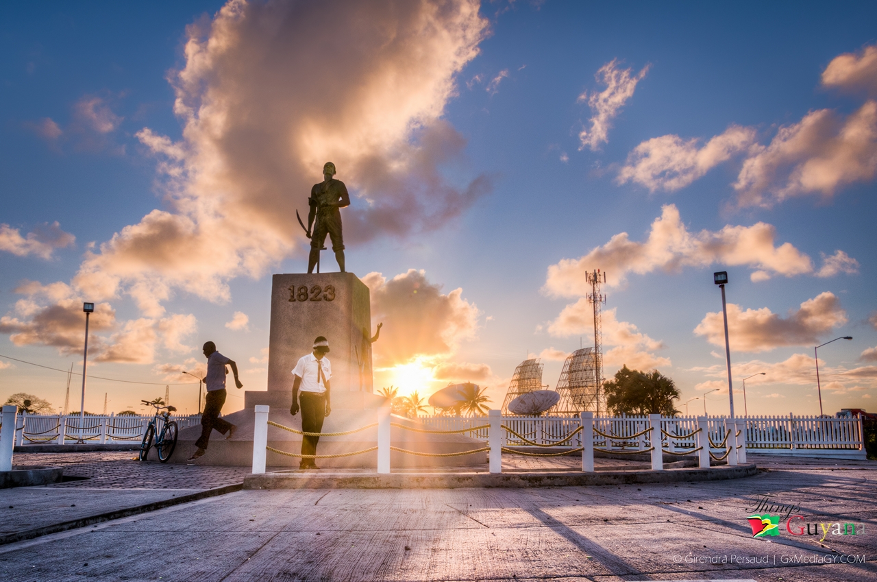 The 1823 Monument (at sunset)