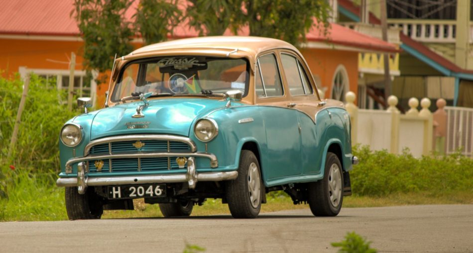 Old Morris Oxford in Berbice Guyana