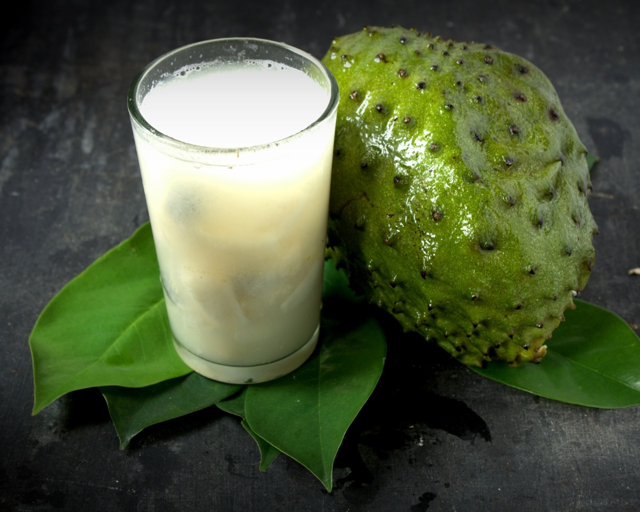 Soursop is the fruit of Annona muricata
